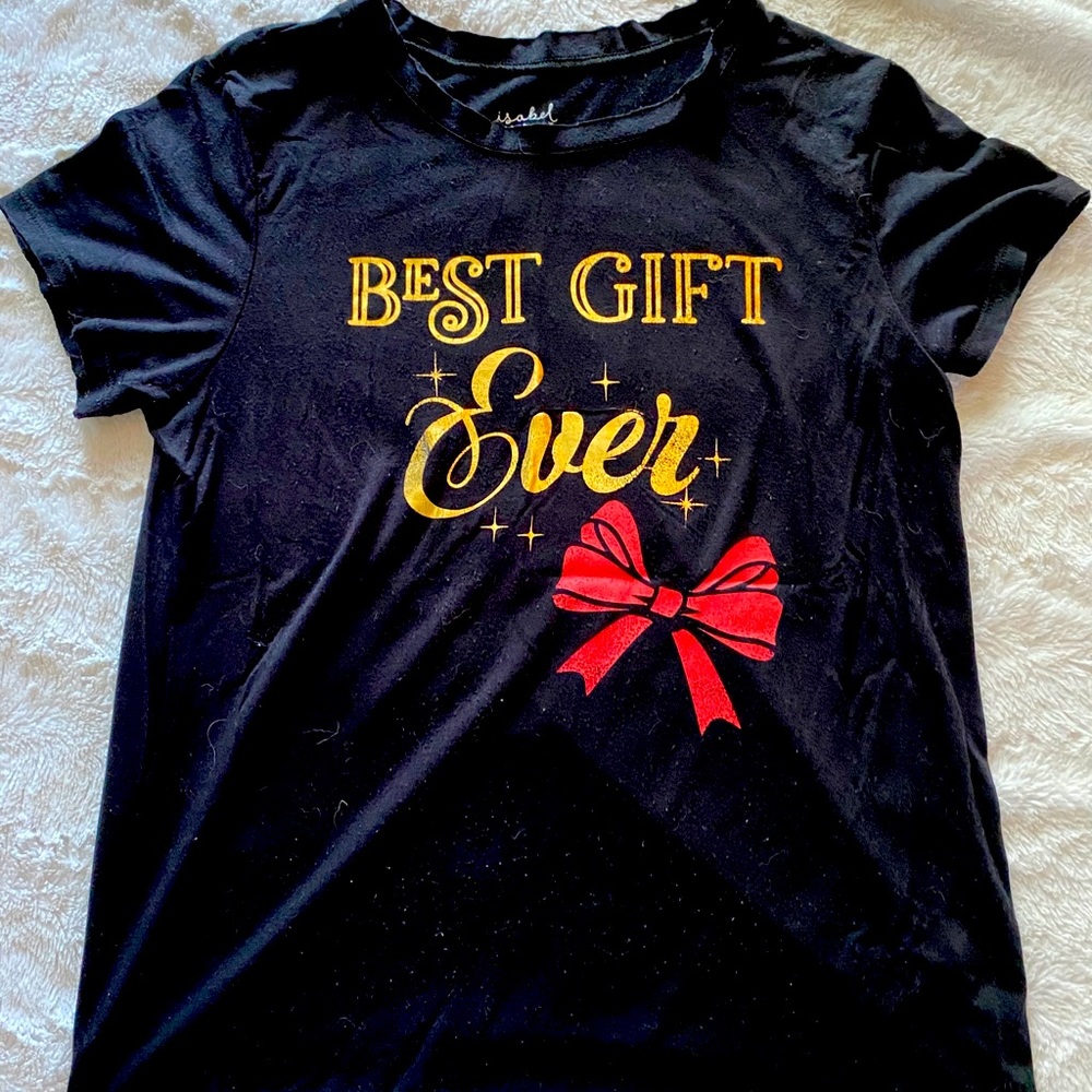 Christmas Maternity Top
